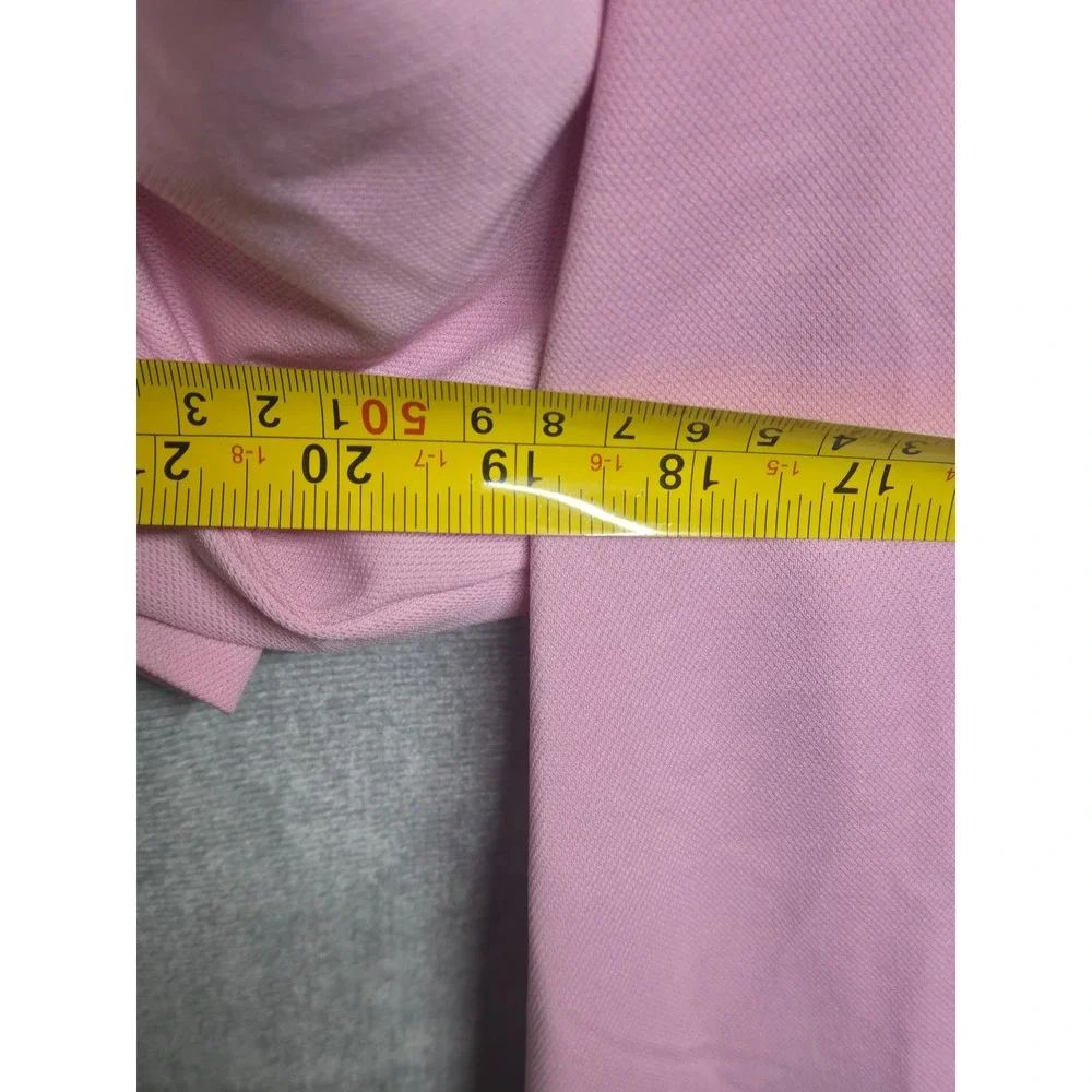 Nike Golf Dri-FIT Polo Shirt Mens XL Pink Short Sleeve 128898-623